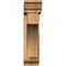Ekena Millwork Westlake Traditional Rough Sawn Bracket w/ Offset Brace, Western Red Cedar, 6"W x 24"D x 24"H BKT0604X24X24WTL01RWR - alternate 4